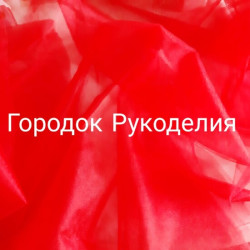 Фатин ширина 1,5м, колір ЧЕРВОНИЙ