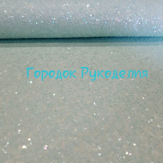 Екошкіра крупний глітер 20*10