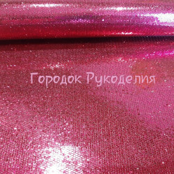Екошкіра дрібна чешуя 20*10, колір МАЛИНА