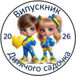 Картинка для значка ламінована  37мм , #4 В НАЯВНОСТІ