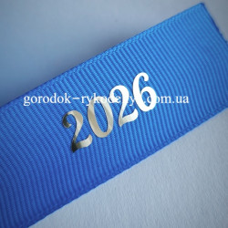 Надпис 2026 , срібло