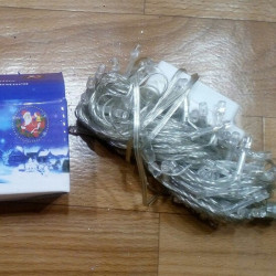 Гірлянда електрична ЛЕД , 100л , колір мікс