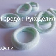 Резинка мікрофібра, 3,7 см , колір ТИФФАНІ