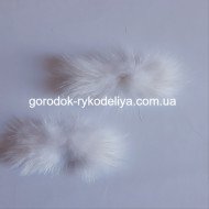 Патч "Прямокутник норка" , колір БІЛИЙ