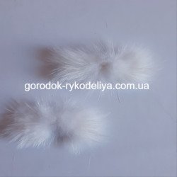 Патч "Прямокутник норка" , колір БІЛИЙ