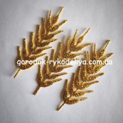 Вирубка колосок , яскраве золото