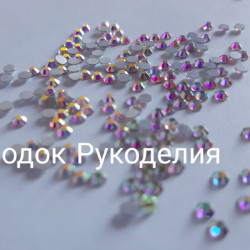 Стрази СКЛО 3мм ,100шт, колір хамелеон