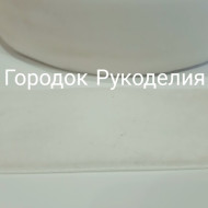Оксамитова стрічка 4см, колір МОЛОЧНИЙ
