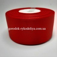 Стрічка репсова 4см,20м колір ТЕМНО-ЧЕРВОНИЙ