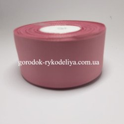 Стрічка репсова 4см,20м колір ПИЛЬНА ТРОЯНДА