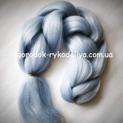 Канекалон , колір голубий